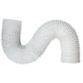 thumbnail image 4 of Builder's Best 3" x 50' Vinyl Hose Pro Duct Tubing for Bathroom Fans, White, 4 of 5