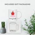 thumbnail image 4 of Koyal Wholesale Funny Food Pun 11oz. Ceramic Coffee Tea Mug, Pomogranate, 4 of 5