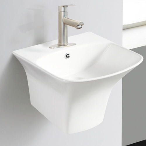 WMF Stainless Steel Silver 4" Single Handle Bathroom Sink Faucet