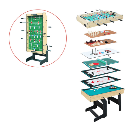 - Airzone 16-in-1 Folding Junior Multi Game Table with Accessories