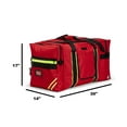 thumbnail image 4 of LINE2design Firefighter Gear Bag, Jumbo Turnout Bag, Ripstop Fabric, Padded Shoulder Strap, Red, 1 Piece, 4 of 9