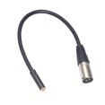 thumbnail image 2 of Adaptador de Cables XLR XLR de 4x para Audio Sunnimix Cable de micrófono estéreo de audio y video, 2 of 8