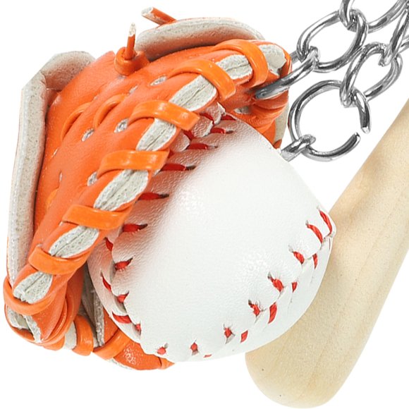 WEUVEB 6Ud Llaveros Deportivos De Baseball Multicolor Para Colgar En O Bolso Como Accesorio Decorativo