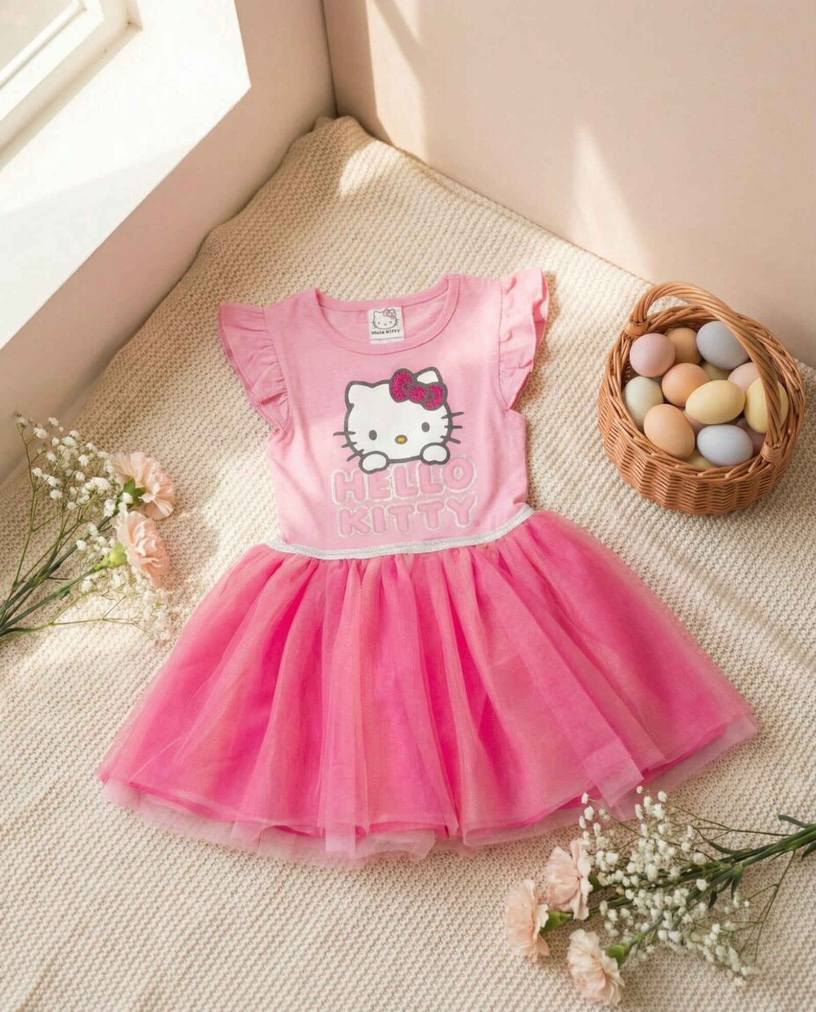 Hello Kitty Little Girls' Tutu Dress Hello Kitty Pink