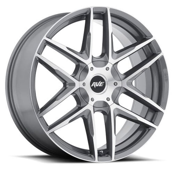 22x9 Avenue A613 Satin Grey Machined Wheel 6x135/6x5.5 (35mm)