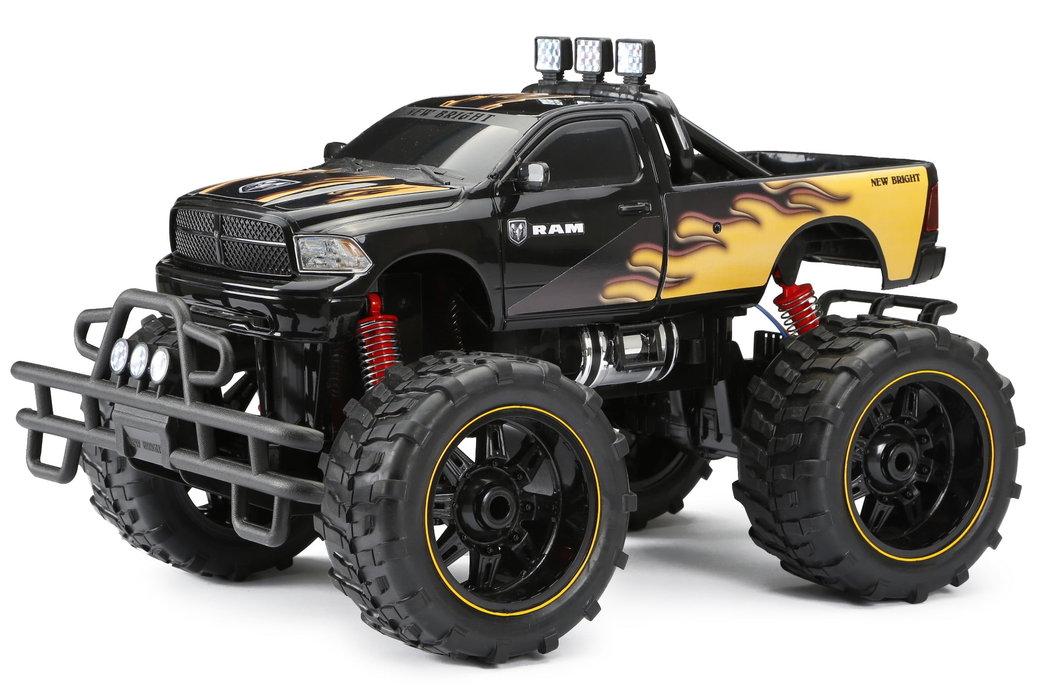 New Bright RC 1:10 Radio Control 9.6v Ram Remote Control Car Truck Best Toy Hobb 50211108729 | eBay
