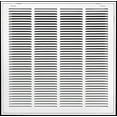 thumbnail image 2 of 24" X 20" Return Air Filter Grille - Filter Included - Easy Plastic Tabs for Removable Face/Door - HVAC Vent Duct Cover - White [Outer Dimensions: 25.75w X 21.75h], 2 of 5