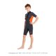 thumbnail image 5 of Traje de Neopreno Ropa de piel de buceo para niños Accesorios para exteriores de neopreno elástico (4 grises) Cgtredaw gris 4-5 años Única para Unisex, 5 of 7