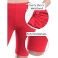 thumbnail image 5 of Made by Olivia Women's Basic Solid Active Yoga Biker Shorts, 5 of 5
