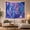 Mermaid Moon, variant on Pink-Haired Mermaid Tapestry Wall Hanging
