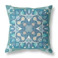 thumbnail image 5 of Amrita Sen Designs  26 x 26 in. Paisley Leaf Geo Broadcloth Indoor & Outdoor Zippered Pillow - Multi Color, 5 of 5