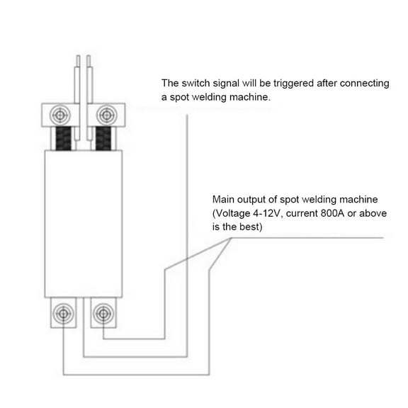 Lithium Handheld Spot Welding Pen Lithium Battery Automatic Trigger Pen For Spot Welding Machine Integrated Welding Pen Black
