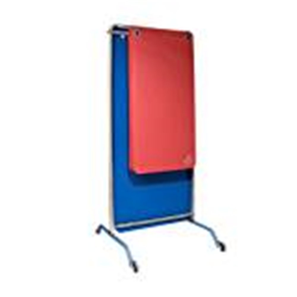 Wall mat hanger, 86" L x 8" H x 16" D, 10 capacity