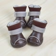 thumbnail image 2 of Autumn Winter Dog Shoes Anti-Slip Waterproof Snow Boots Paw Protector Reflective Straps Comfortable Shoes Pet Products 4PCS Clearence, 2 of 6