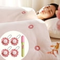 thumbnail image 3 of zhangmingg Bed Sheet Holder Grips Installation Tool Duvet Corner Fasteners Secure Locking System Mattress Quilt Keep Bedding In Place, 3 of 8