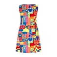 thumbnail image 5 of SMihono Robe d'Été Boho pour Femmes Grande Taille Robes d'Été pour Femmes Plage T-Shirt Floral Robe d'Été Décontractée avec Poches Robe Boho, 5 of 5
