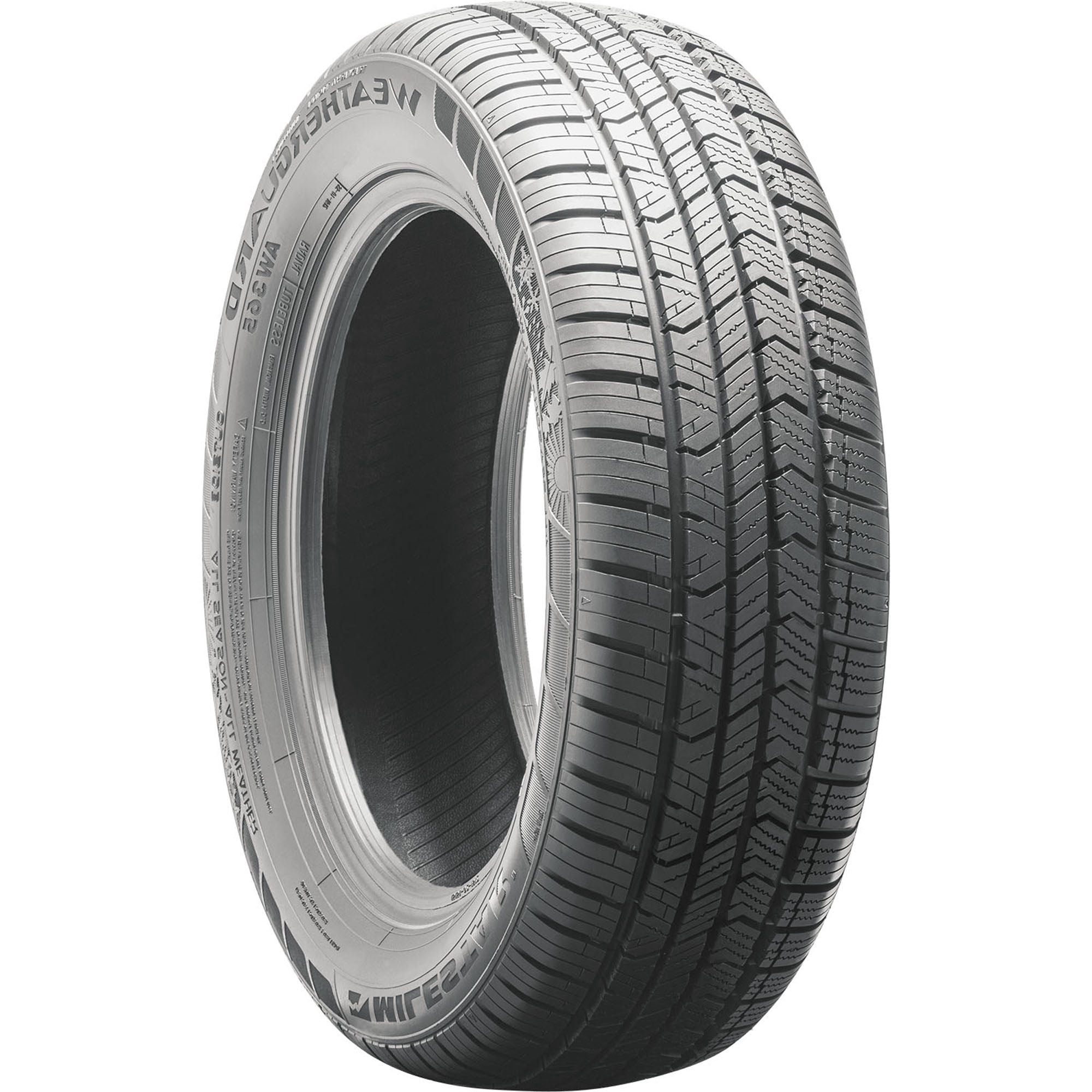Milestar Weatherguard AW365 All Weather P205/50R17 93H XL Passenger Tire Fits: 2009-10 Chevrolet Cobalt LT, 2014-16 Volkswagen Jetta Hybrid SEL Premium