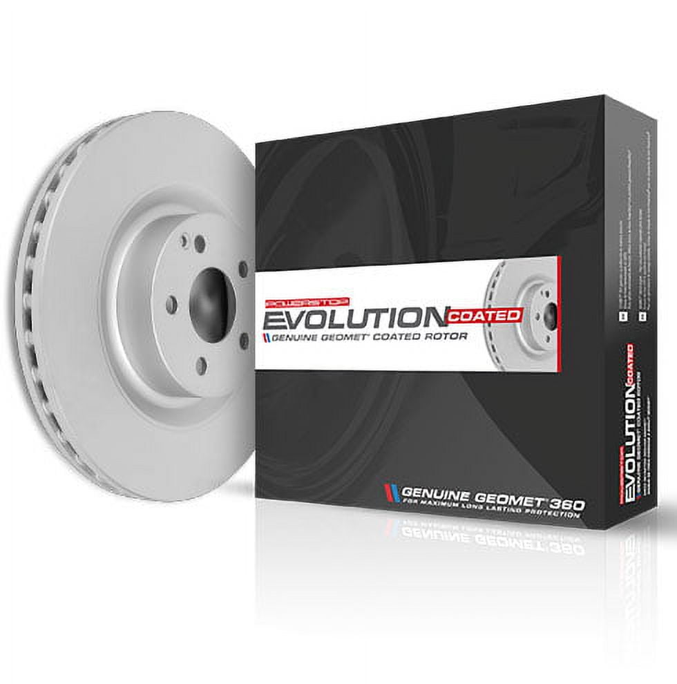 Power Stop Front One Geomet Coated Brake Rotor AR85141EVC