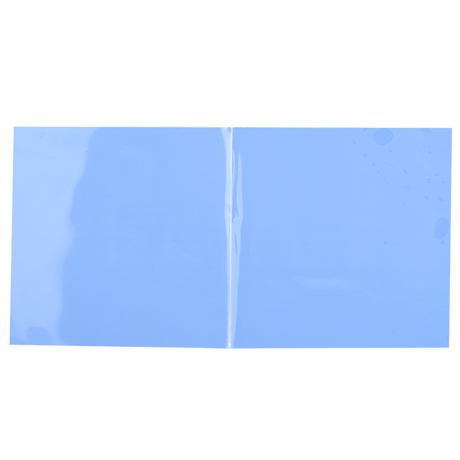 Almohadilla Térmica Silicona Sourcing Map - 100x100x1.5mm, Conductividad 1.5 W/mK, Azul, Para CPU Y Disipadores