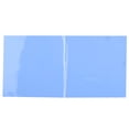 thumbnail image 2 of Almohadilla térmica para cpu de 100 x 100 x 1 mm, 2 unidadas de refrigeración de disipador térmico de silicona para cpu lider, 2 of 7