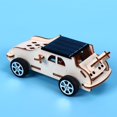 thumbnail image 3 of Flmtop Kids Creative DIY Assembly Solar Power Car Model Handmade Science Experiment Toy, 3 of 9