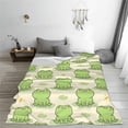 thumbnail image 2 of Cute Frog Throw Blanket Flannel Fleece Autumn Lightweight Soft Fuzzy Cozy Blanket for Couch Bed Fall Decor Travel Blankets Holiday Kids Adult 80"x60", 2 of 6
