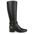 thumbnail image 2 of Naturalizer Women's Black Leather Rory Knee High Boots 8.5W, 2 of 5