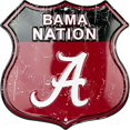thumbnail image 1 of Nación Bama - Señal De Ruta De La Universidad De Alabama, 1 of 1