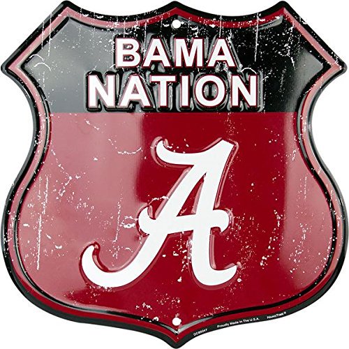 Nación Bama - Señal De Ruta De La Universidad De Alabama