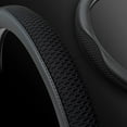 thumbnail image 3 of LKWLIKEI Car Steering Wheel Cover, Universal 15 inch, The Latest Microfiber Leather Breathable Technology Fabric, Non-Slip, Comfortable, Warm in Winter and Cool in Summer, Green, 3 of 5