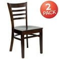 thumbnail image 3 of Ladder Back Chairs - Set of 2, Walnut, 3 of 8