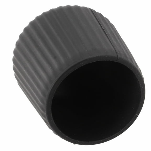 1X Brand New Silicone Fishing Rod End Cap Plug Cover Fishing Rod Tail Plug Protector Case Strong Elasticity Fishing Tackle Parts Black M
