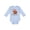 AE-Light Blue, variant on I Love My Great Grandma Ladybug Boys or Girls Long Sleeve Baby Bodysuit