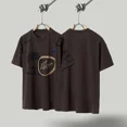 thumbnail image 1 of Yao888-Camiseta con estampado gráfico de espuma para hombre, ropa de calle de gran tamaño, estilo hip hop, informal, Y2k, 1:1Brown-TS02, 1 of 5