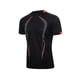 thumbnail image 3 of Camiseta deportiva informal Sunloudy para hombre, camisetas deportivas de manga corta con cuello redondo y patrón de rayas para gimnasio de primavera y verano, ropa para hombre Sunloudy  moda, 3 of 10