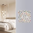 thumbnail image 4 of Yayeee Toggle Light Switch Wall Plate 2-Gang 4.56"x4.48" Decorative Outlet Cover, Beige Stars, 4 of 7