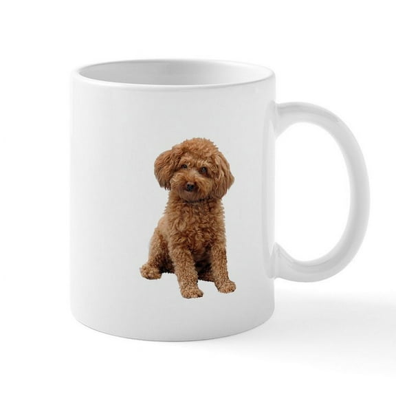 CafePress - Poodle (Apricot2) Mug - 11 oz Ceramic Mug - Novelty Coffee Tea Cup