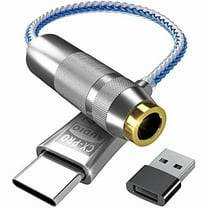 Hi-Res Lossless Music CX Pro USB C to 3.5 mm Audio Adapter HiFi 32bit ...