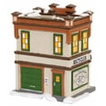 thumbnail image 2 of Department 56 House The Bike Pedaler Ceramic Snow Village House 4056681, 2 of 2