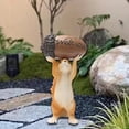 thumbnail image 2 of Baoblaze Garden Squirrel Statue Animal Figures Garden Decor for Home Tabletop Outside, 2 of 5