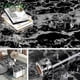 thumbnail image 3 of Self-Adhesive Marble Wallpaper, Peel and Stick Decals Gold 40cm x 1m Golden 40cm x 1m, 3 of 4