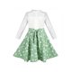 thumbnail image 2 of Vestido de Niña Verde Encaje Corazón Día de San Valentín Princesa Fiesta Certamen 8 Años, 2 of 9