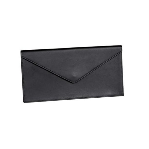 Royce Leather 792-BLACK-5 Enveloppe de Document Juridique - Noir