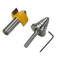 thumbnail image 4 of Shank Rabbet Router Bit,2 Set Rabbet Router Rabbeting Router Bit Set Rabbet Router Bit Expertly Crafted, 4 of 8