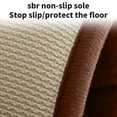 thumbnail image 6 of PureCasa Polyester Floor Mats for Bedroom Living Room, Non-Slip Floor Rugs for Entrance Bathroom, Home Decor Solid Color Floor Carpet Doormat, Machine Washable, 16"x24", 1 Pack, Coffee, Rectangle, 6 of 6