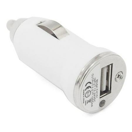 Phone Power Adapter LG P715 Cell Phone Car Adapter Replacement USB Car Charger DC Power Adapter - White ()