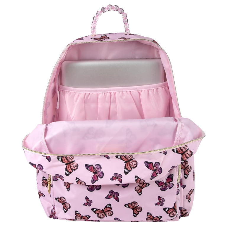 Jessica Simpson Women's Designer Laptop Backpack with Side Pockets