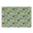 thumbnail image 1 of Fruits Cutting Board, Tropical Plants Botany Exotic Daffodil Geometrical Lily Surreal Exotic Beauty Theme, Decorative Tempered Glass Cutting and Serving Board, Small Size, Multicolor, by Ambesonne, 1 of 1