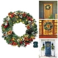 thumbnail image 2 of Hearth & Gear Couronne Décorative avec Baies Rouges et Guirlandes Lumineuses pour Couronnes Couronnes Murales Couronne de Lapin Couronne d'Automne Support de Couronne d'Automne Extérieur Porte d'Entrée Couronne d'Automne Couronnes Intérieures Couronne d'Hiver Intérieure, 2 of 7