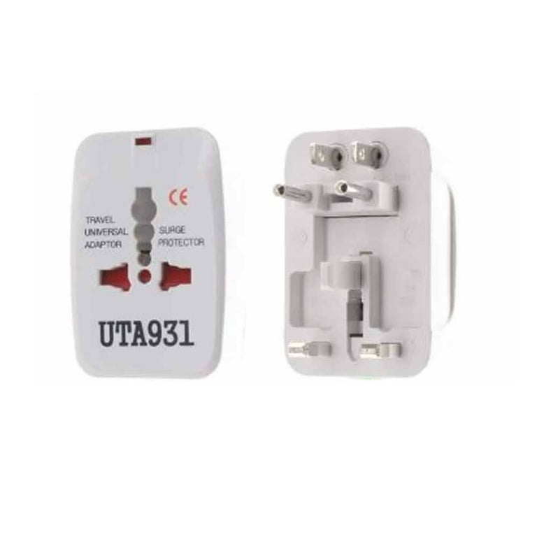 COV-21100 Universal EU UK to US AC Power Plug Travel Adaptor Convertor